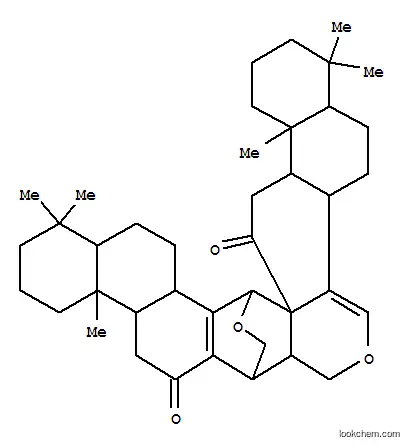 Molecular Structure of 169626-50-0 (19,10-(Epoxymethano)chryseno[2,3-c]phenanthro[2,1-d]pyran-11,20(2H,12H)-dione,1,3,4,4a,5,6,6a,9,9a,10,12a,12b,13,14,15,16,16a,17,18,18a,19,21,21a,21b-tetracosahydro-4,4,12b,16,16,21b-hexamethyl-,(4aS,6aR,9aR,10S,12aS,12bR,16aS,18aR,19S,19aR,21aS,21bR)- (9CI))