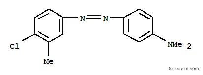 Molecular Structure of 17010-59-2 (4-[(4-Chloro-3-methylphenyl)azo]-N,N-dimethylbenzenamine)