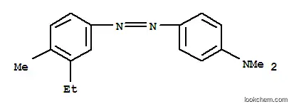Molecular Structure of 17010-63-8 (4-[(4-Methyl-3-ethylphenyl)azo]-N,N-dimethylbenzenamine)