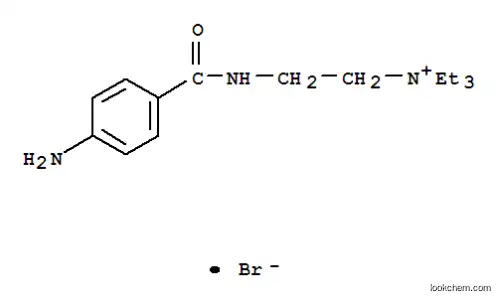 Molecular Structure of 17010-70-7 (procaine amide ethobromide)