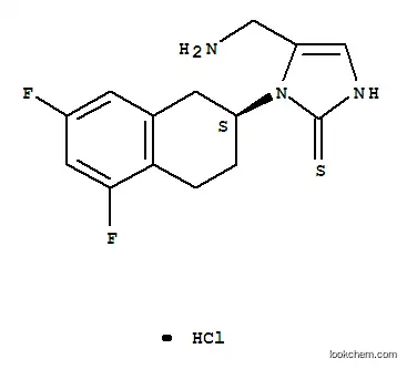 Molecular Structure of 170151-24-3 (Nepicastat  hydrochloride)