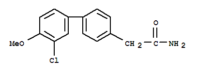 Molecular Structure of 17027-68-8 ([1,1'-Biphenyl]-4-acetamide,3'-chloro-4'-methoxy-)