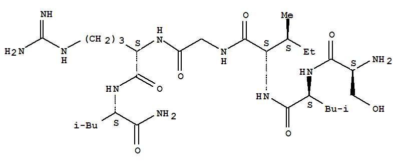L-Leucinamide,L-seryl-L-leucyl-L-isoleucylglycyl-L-arginyl-(171436-38-7)