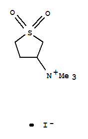 3-Thiophenaminium,tetrahydro-N,N,N-trimethyl-, iodide 1,1-dioxide (1:1) cas  17153-61-6