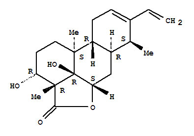 172486-69-0,4H-Phenanthro[10,1-bc]furan-4-one,8-ethenyl-1,2,3,3a,5a,6,6a,7,10,10a,10b,10c-dodecahydro-3,10c-dihydroxy-3a,7,10b-trimethyl-,(3R,3aR,5aS,6aR,7S,10aR,10bS,10cR)-rel-(+)- (9CI),4H-Phenanthro[10,1-bc]furan-4-one,8-ethenyl-1,2,3,3a,5a,6,6a,7,10,10a,10b,10c-dodecahydro-3,10c-dihydroxy-3a,7,10b-trimethyl-,(3a,3ab,5ab,6aa,7b,10ab,10ba,10cb)-(+)-; Sonomolide B