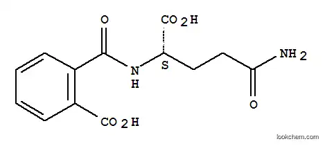 Molecular Structure of 17283-87-3 ((S)-2-(((4-Amino-1-carboxy-4-oxobutyl)amino)carbonyl)benzoic acid)
