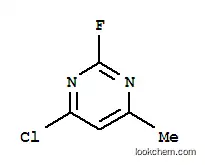 Molecular Structure of 173918-34-8 (Pyrimidine, 4-chloro-2-fluoro-6-methyl- (9CI))