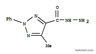 Molecular Structure of 175135-03-2 (5-METHYL-2-PHENYL-2H-1,2,3-TRIAZOLE-4-CARBOHYDRAZIDE)