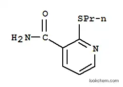 Molecular Structure of 175135-26-9 (2-(N-PROPYLTHIO)NICOTINAMIDE)