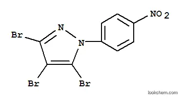 Molecular Structure of 175135-29-2 (3,4,5-TRIBROMO-1-(4-NITROPHENYL)-1H-PYRAZOLE)