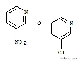Molecular Structure of 175135-51-0 (2-[(5-chloro-3-pyridyl)oxy]-3-nitropyridine)