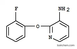 Molecular Structure of 175135-66-7 (3-AMINO-2-(2-FLUOROPHENOXY)PYRIDINE)