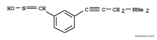 Molecular Structure of 175203-68-6 (3-[3-(DIMETHYLAMINO)PROP-1-YNYL]BENZALDEHYDE OXIME)