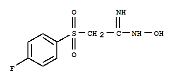 2-(4-Fluorobenzenesulfonyl)acetamide oxime