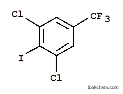 Molecular Structure of 175205-56-8 (3,5-DICHLORO-4-IODOBENZOTRIFLUORIDE)