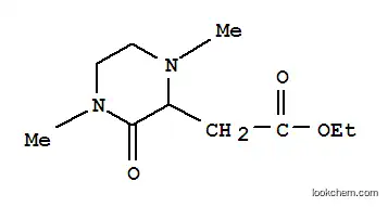 Molecular Structure of 175205-86-4 (ETHYL 2-(1,4-DIMETHYL-3-OXO-2-PIPERAZINYL)ACETATE)