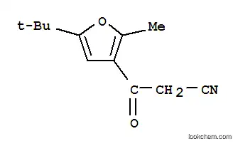 Molecular Structure of 175276-65-0 (3-[5-(TERT-BUTYL)-2-METHYL-3-FURYL]-3-OXOPROPANENITRILE)