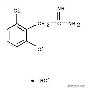 Molecular Structure of 175276-76-3 (2-(2,6-DICHLOROPHENYL)ETHANIMIDAMIDE HYDROCHLORIDE)