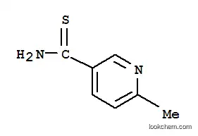 Molecular Structure of 175277-57-3 (6-METHYLPYRIDINE-3-CARBOTHIOAMIDE)