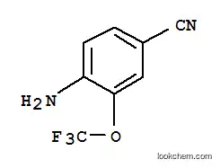 Molecular Structure of 175278-23-6 (4-AMINO-3-(TRIFLUOROMETHOXY)BENZONITRILE)