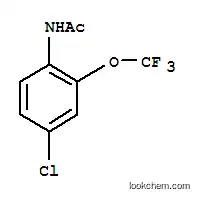 Molecular Structure of 175278-36-1 (4'-CHLORO-2'-(TRIFLUOROMETHOXY)ACETANILIDE)