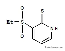 Molecular Structure of 175729-83-6 (3-(ethylsulfonyl)-2(1H)-pyridinethione)