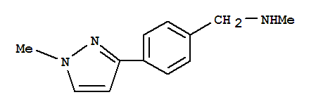 Benzenemethanamine,N-methyl-4-(1-methyl-1H-pyrazol-3-yl)-