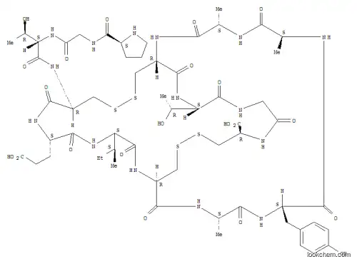 Molecular Structure of 183200-12-6 (GUANYLIN (HUMAN))