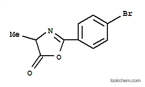 Molecular Structure of 183559-32-2 (5(4H)-Oxazolone,  2-(4-bromophenyl)-4-methyl-)