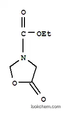 Molecular Structure of 183666-43-5 (3-Oxazolidinecarboxylicacid,5-oxo-,ethylester(9CI))