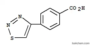Molecular Structure of 187999-31-1 (4-(1,2,3-Thiadiazol-4-yl)benzoic acid)