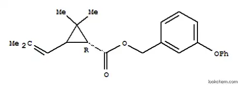 m-Phenoxybenzyl (1R-cis)-2,2-dimethyl-3-(2-methylprop-1-enyl)cyclopropanecarboxylate