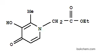 1(4H)-Pyridineacetic acid, 3-hydroxy-2-methyl-4-oxo-, ethyl ester (9CI)