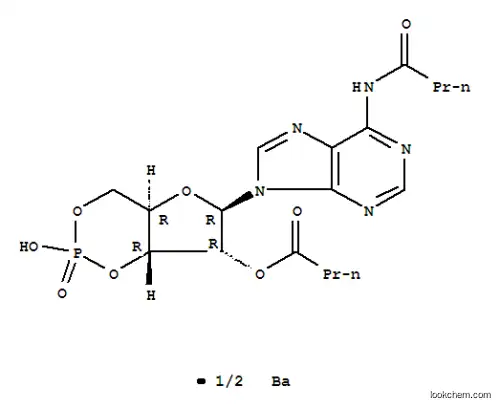 Molecular Structure of 18837-96-2 (Barium dibutyacyladenosine cyclphosphate)