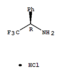 Molecular Structure of 189350-64-9 ((R)-2,2,2-Trifluoro-1-phenylethylamine HCl)
