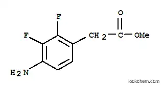 Molecular Structure of 192650-56-9 ((4-AMINO-2,3-DIFLUORO-PHENYL)-ACETIC ACID METHYL ESTER)