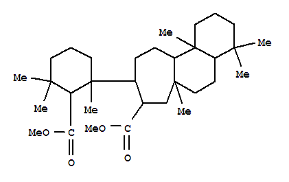 15,16-Seco-C(14a)-homo-27-norgammacerane-15,16-dioicacid, dimethyl ester, (-)- (8CI)(19269-67-1)