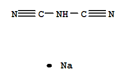 Molecular Structure of 1934-75-4 (Cyanamide, N-cyano-,sodium salt (1:1))