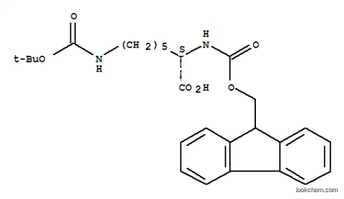 Molecular Structure of 194718-17-7 (FMOC-L-HOLYS(BOC)-OH)