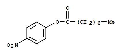 Molecular Structure of 1956-10-1 (Octanoic acid,4-nitrophenyl ester)