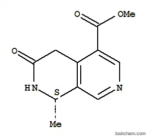 Molecular Structure of 19634-30-1 (methyl (8S)-8-methyl-6-oxo-7,8-dihydro-5H-2,7-naphthyridine-4-carboxyl ate)