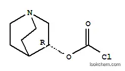 Molecular Structure of 201660-37-9 ((R)-Carbonochloridic acid 1-azabicyclo[2.2.2]oct-3-yl ester)