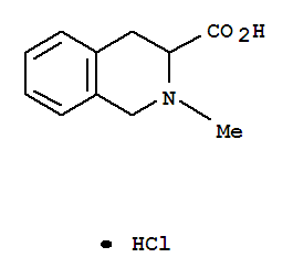 1,2,3,4-Tetrahydro-2-methyl-3-isoquinolinecarboxylic acid hydrochloride