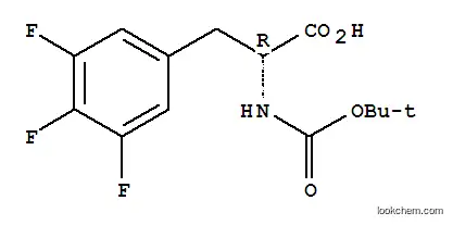 Molecular Structure of 205445-55-2 (BOC-D-3,4,5-TRIFLUOROPHENYLALANINE)