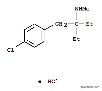 3-[(4-chlorophenyl)methyl]-N-methyl-pentan-3-amine