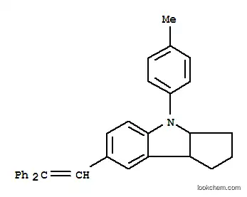 Molecular Structure of 213670-22-5 (7-(2,2-Diphenylethenyl)-1,2,3,3a,4,8b-hexahydro-4-(4-methylphenyl)-cyclopent[b]indole)