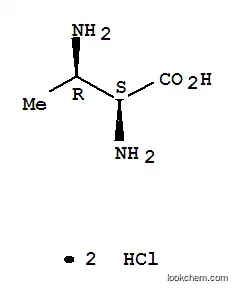 Molecular Structure of 215652-51-0 ((3R,2S)-2,3-Diaminobutyric acid 2HCl)