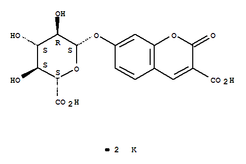CARBOXYUMBELLIFERYL BETA-D-GLUCURONIDE