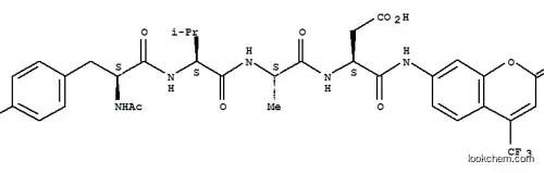 Molecular Structure of 219137-85-6 (AC-YVAD-AFC)