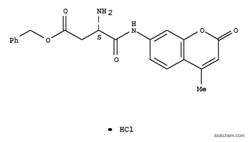 Molecular Structure of 219138-15-5 (H-ASP(OBZL)-AMC HCL)